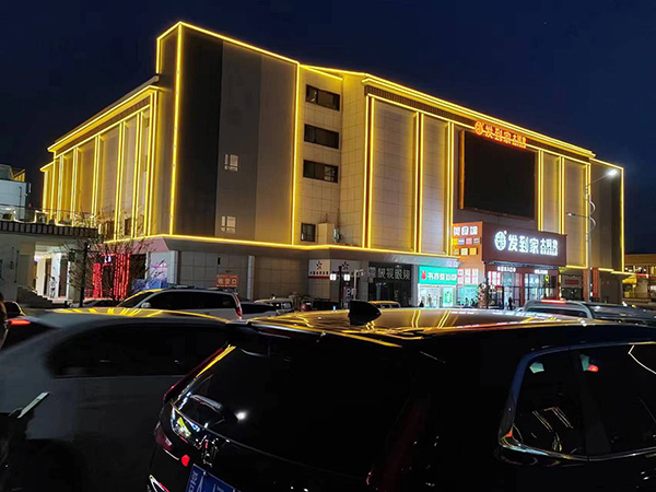 扎囊楼体亮化 扎囊楼体亮化