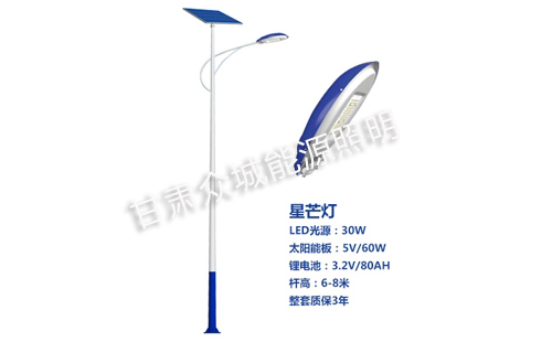 扎囊太阳能路灯核心技术参数解读